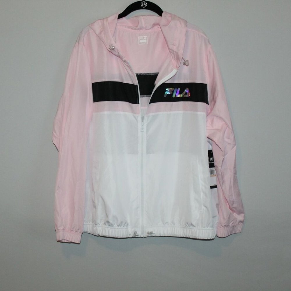 NWT FILA Windbreaker Jacket Mesh HW8271 - Picture 1 of 6